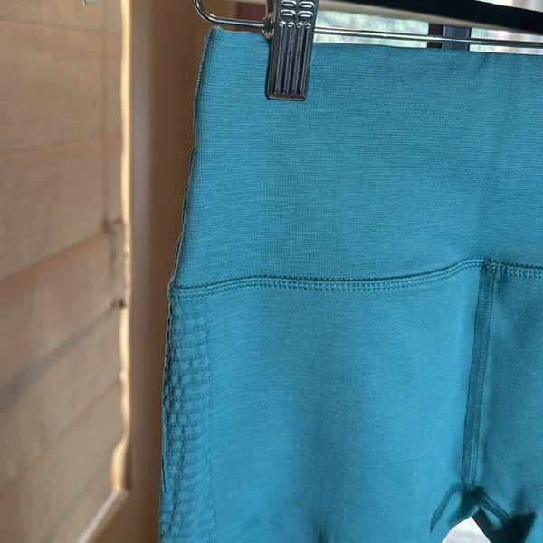 Alphalete Halo Leggings Vivid Teal Blue Womens Size Large - Image 9