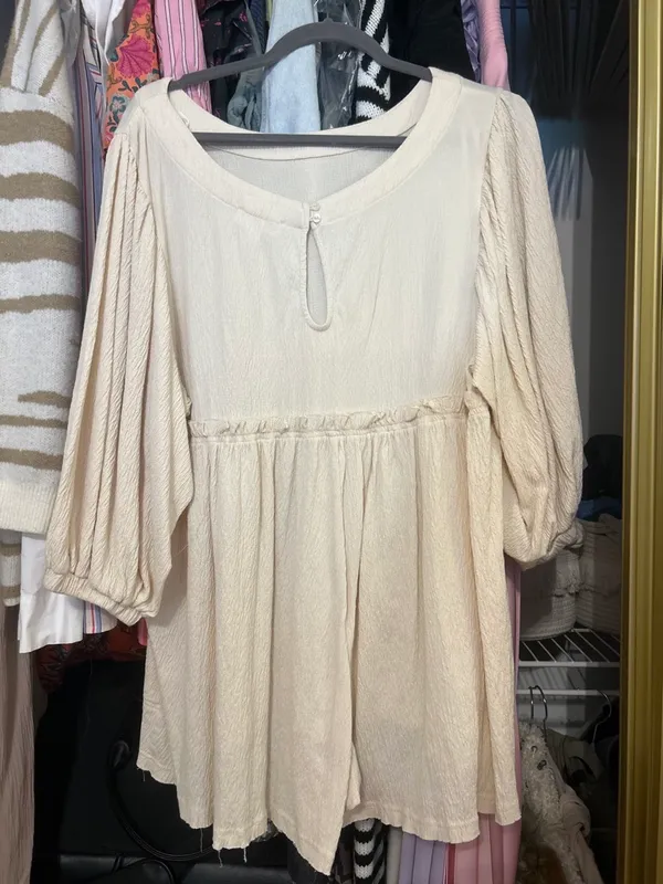 Mabel Cream Romper - Image 2