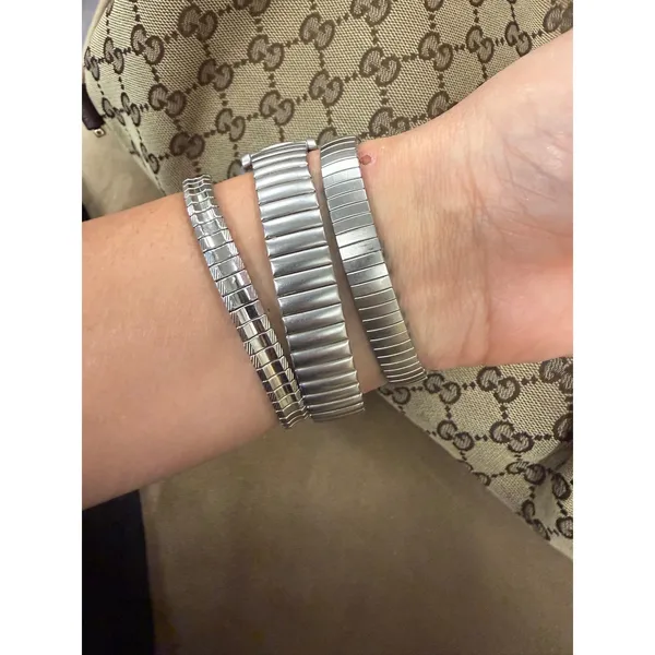 Vintage Women's Silver‎ Expansion Band Watch Lot – Timex & Esprit (Set of 3) - Image 2