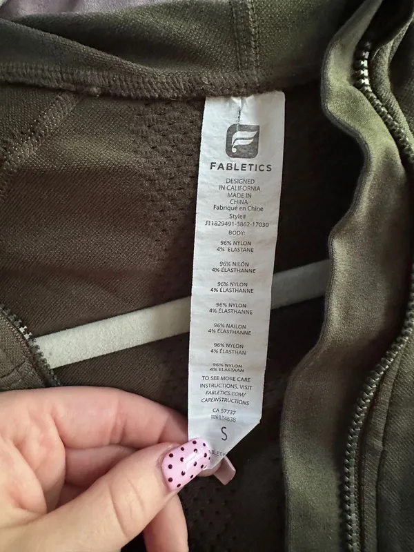 Fabletics Zip-Up Athletic Jacket - Image 3