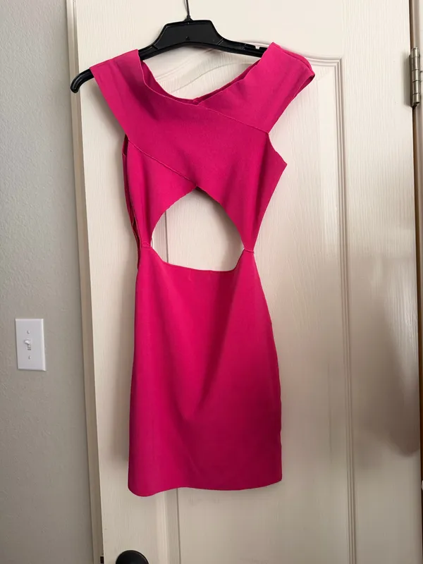 superdown Dress Pink Mini - Image 3