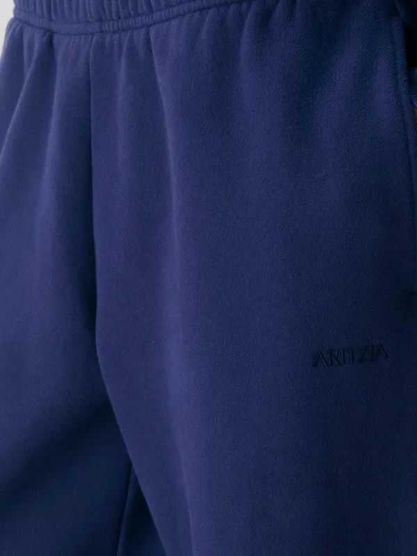 Aritzia Deep Navy Fleece Joggers - Image 2