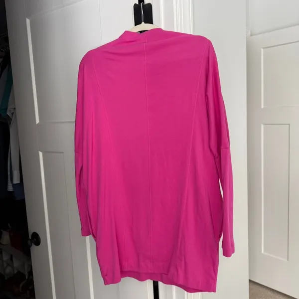 Daily Practice Anthropologie Pink Dress long sleeve mock neck‎ - Image 6