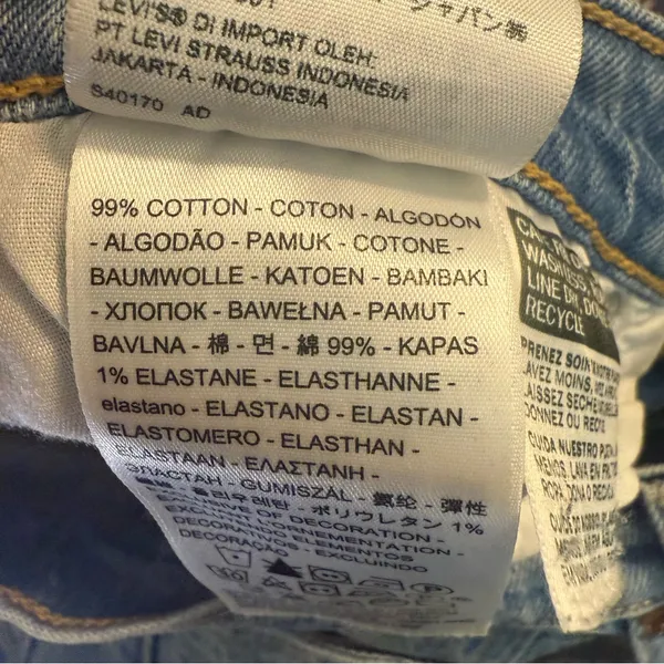 Levi's Light Blue Straight Leg Women's Jeans - Image 10