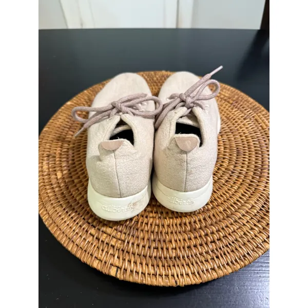 Allbirds Wool Runners Cream Beige Sustainable Sneakers Womens Size 9 WRW9 - Image 3