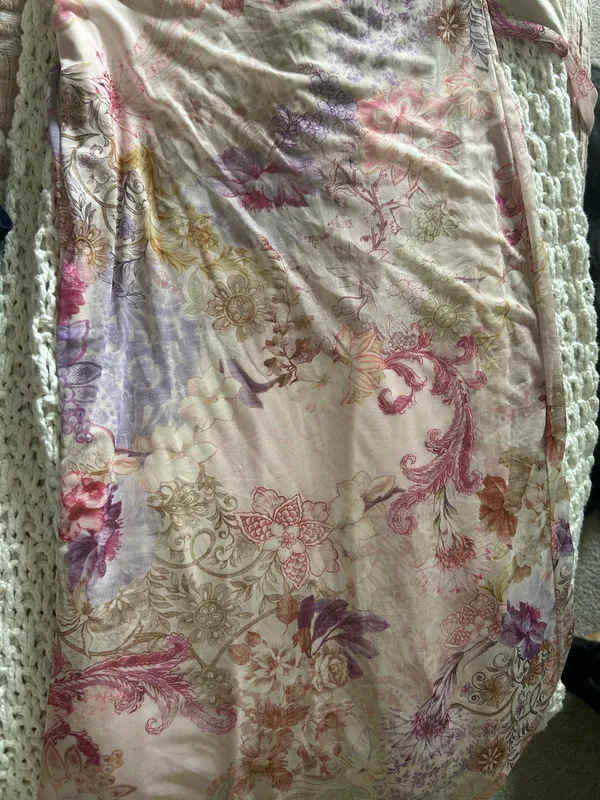 See You Monday Dress Purple Floral - Image 3