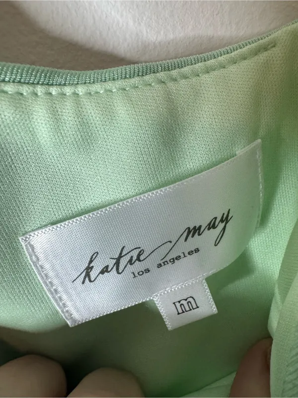 NWT Katie May REVOLVE A Cut Above Gown in Seagreen medium - Image 6