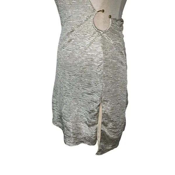 h:ours x Yovanna Ventura Rei Dress in Chardonnay New Womens Mini Party - Image 5