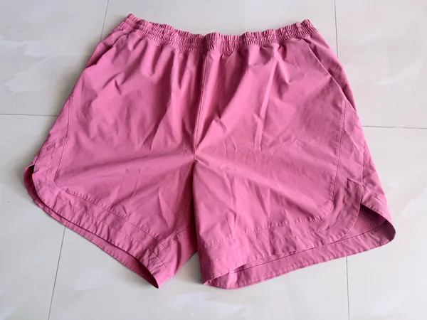 Peloton Output Climb Shorts XL Mens Pink 7" Training Hybrid Cycling Lined Gym - Image 2