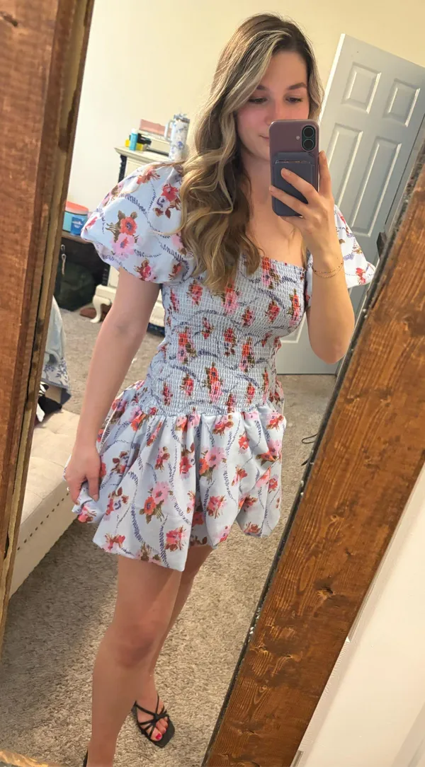 For Love Bell & Lemons Floral Mini Dress - Image 2