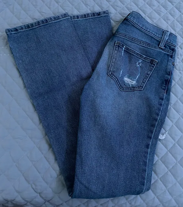 Bootcut Blue Jeans Size 24 - Image 2