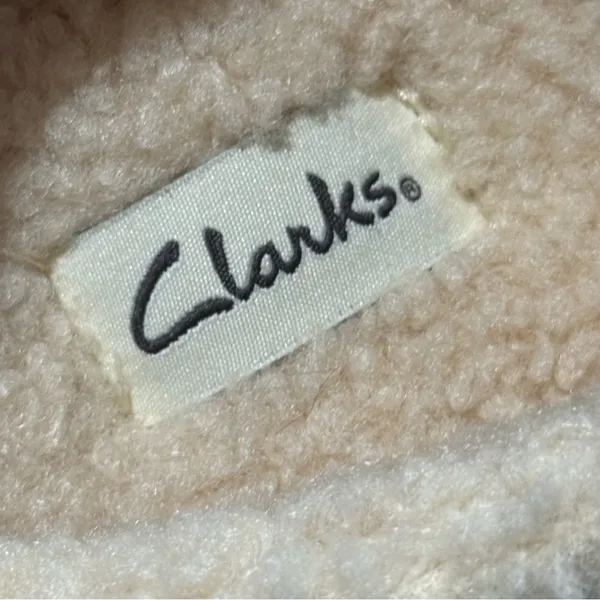 Clarks Sherpa Slide Clogs‎ slippers Size 9 - Image 4