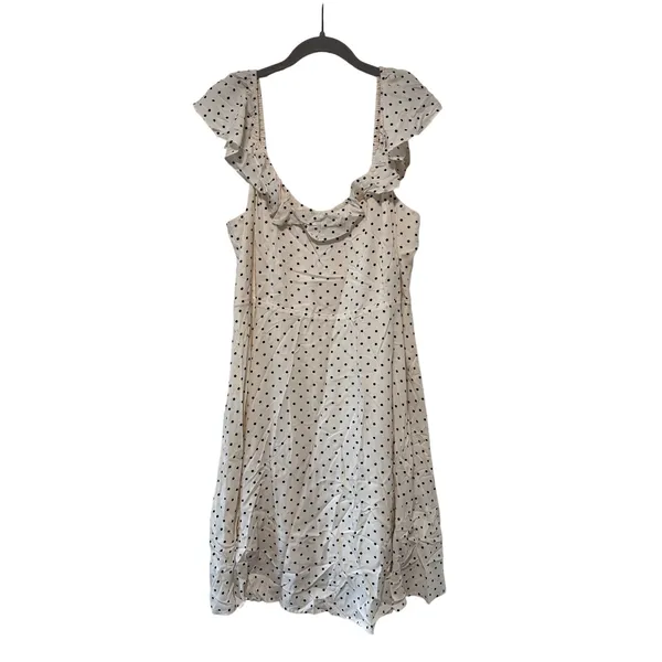 Old Navy XL Polka Dot Ruffle Sleeve Cami Dress - Image 2
