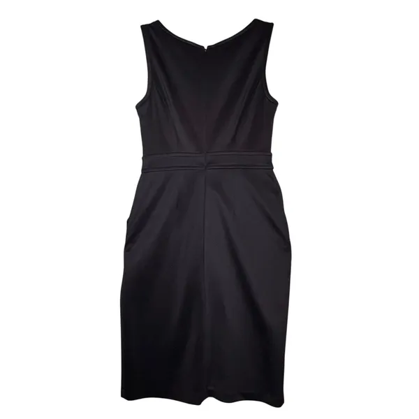 Karl Lagerfeld Paris Dress Womens 4 Sleeveless Sheath Zipper Pockets Career Work - Image 2