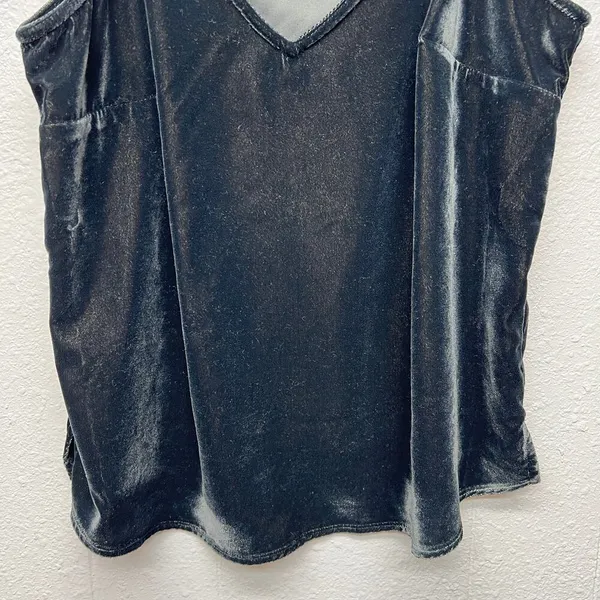 Womens Velvet Cropped Top Size S/M Whimsygoth Emo Punk Witchy 90s Y2K Inspired - Image 3