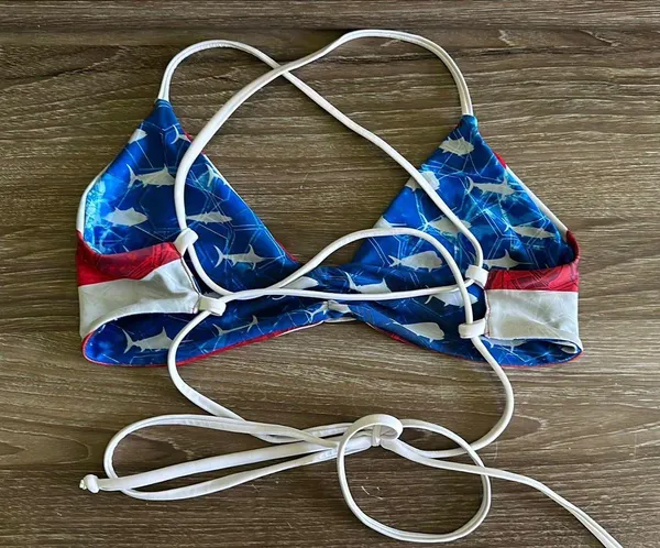 Pelagic Reversible Bikini Top - Image 2