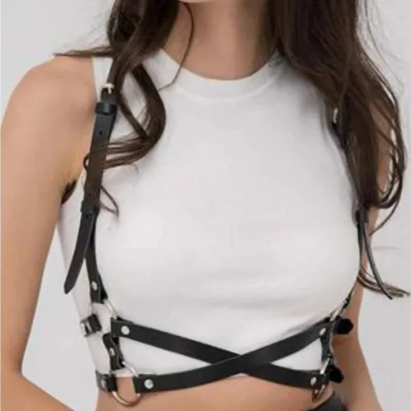 Harness Criss Cross Belt O Ring New - Image 2