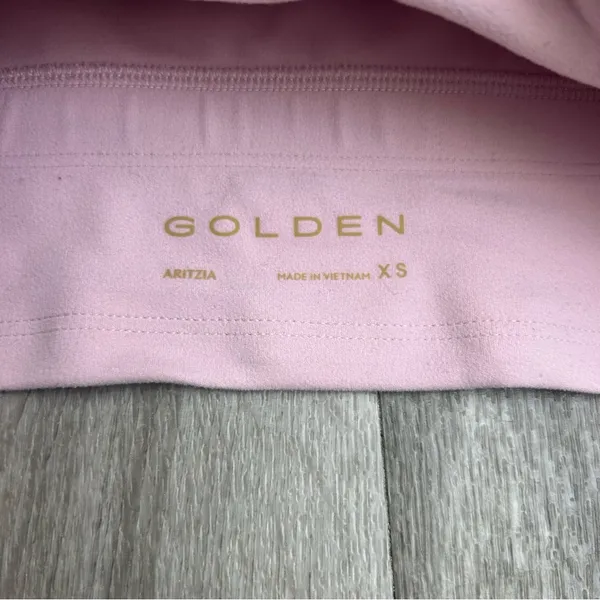 TNA by Aritzia Baby Pink Asymmetrical Sports Bra Active Wear Size XS - Image 5