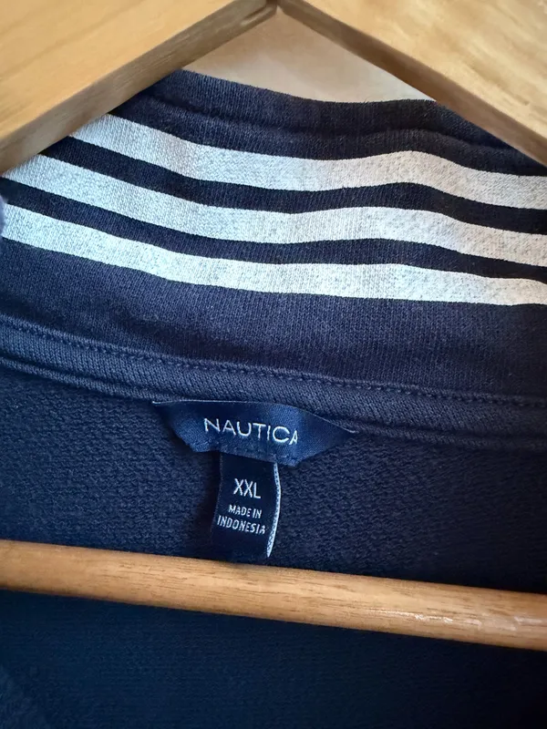 Nautica Sweater Navy - Image 2