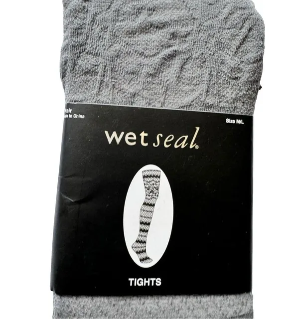 Wet Seal Women's Cold Weather Winter Fall Tights Sz M/L NWT - Image 3