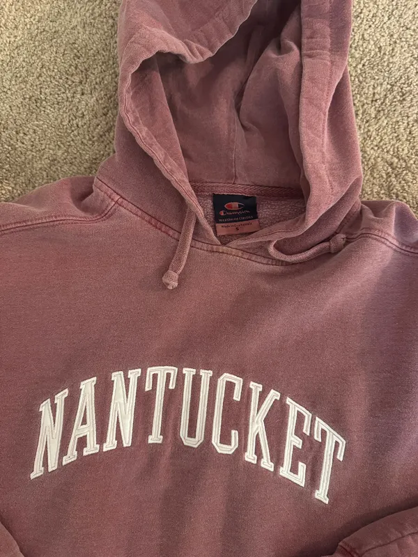 Vintage Nantucket Champion Hoodie - Image 3