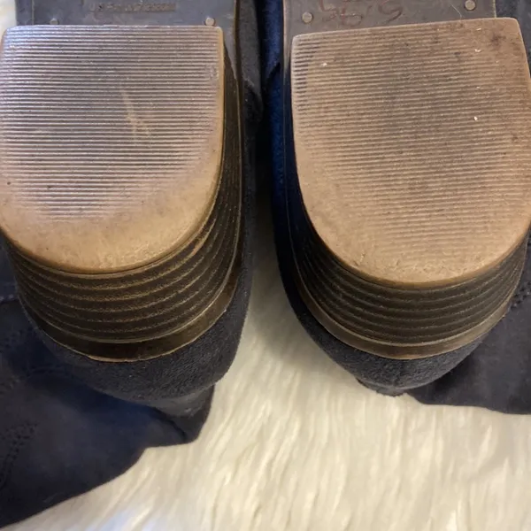 Boots long 16” color bluish/gray excellent condition see pictures size 8.5 - Image 9