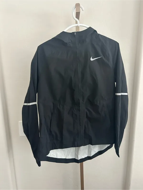 Nike Zonal Aeroshield Running Jacket Water Repellent Size Medium EUC Packable - Image 2