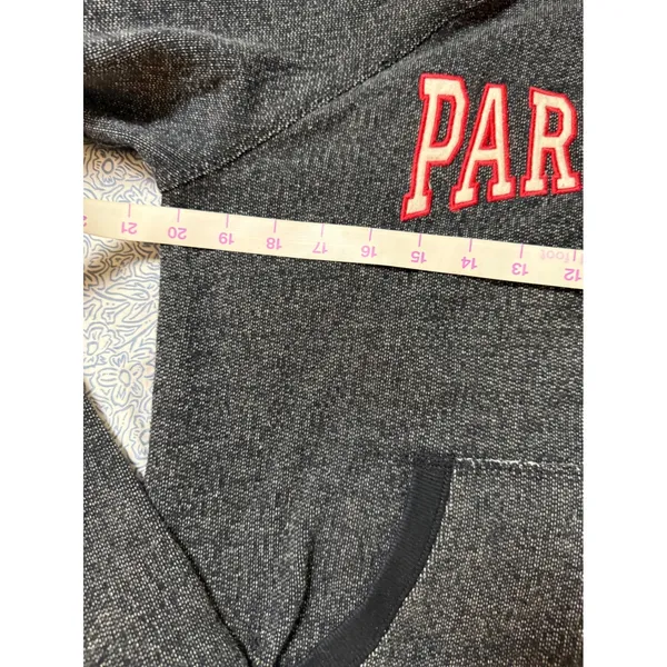 Roots Park City Full‎ Zip Hoodie Jacket Charcoal Gray Size Large Beaver - Image 6