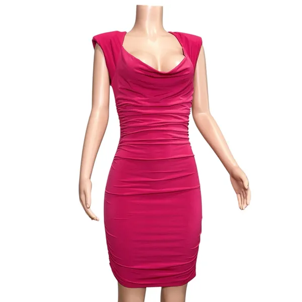 MICHAEL COSTELLO x REVOLVE Madelyn Mini Dress, Fuchsia, XS - Image 8