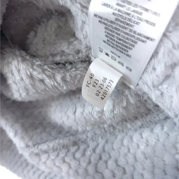 Free Country Jacket Womens S Gray Faux‎ Fur Full Zip Soft Plush Fleece Cozycore - Image 8