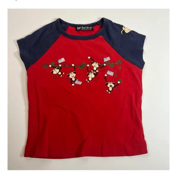 Crop Top Red Size XS - Image 2