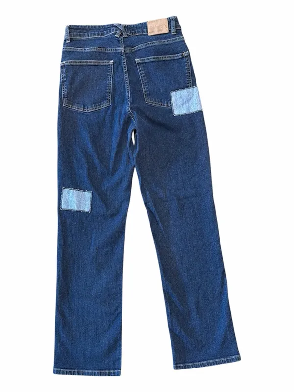 Lola High Rise Straight Denver W. Blk Jeans, size 26 - Image 4