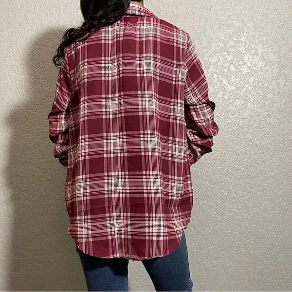 Plaid Top Red - Image 8