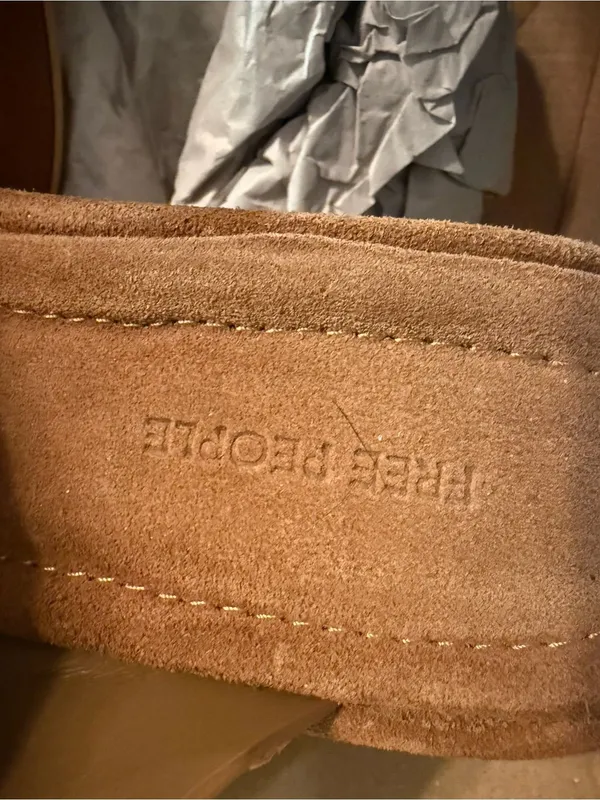 Free People Haven Flatform Suede Platform Sandals - Image 3