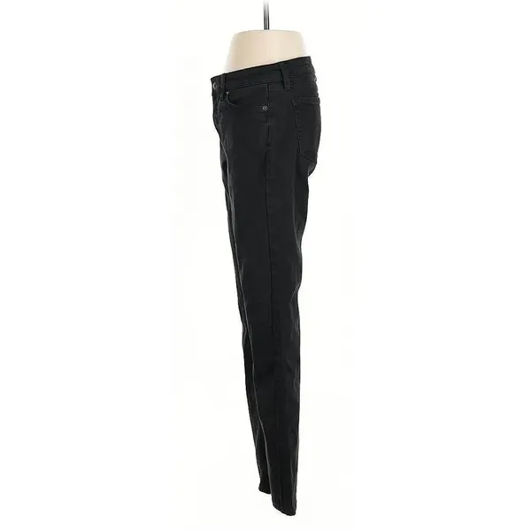 Lauren Jeans Co. Ralph Lauren size 4 black brushed denim. - Image 5