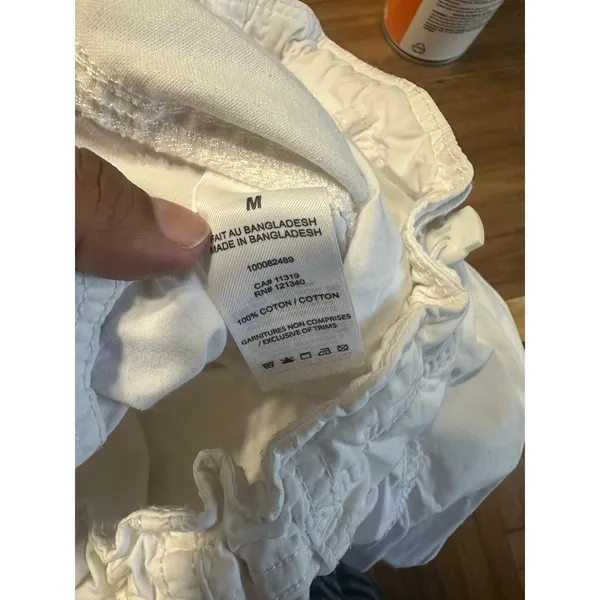 Garage White Paxton Parachute Pant - Image 3