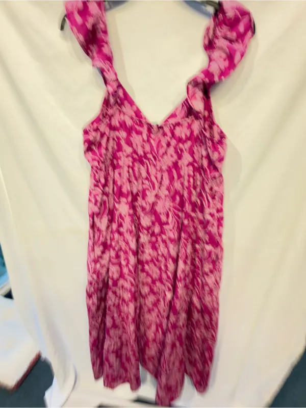 Universal Thread Ruffle Sleeve Floral Maxi Sundress Size Medium NWT - Image 6