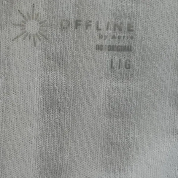 Aerie offline ribbed off the shoulder cropped top Size Large - Image 6