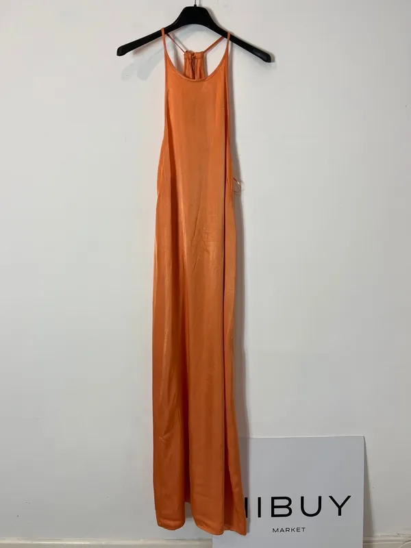 ZARA Maxi Orange Dress Slip - Image 2
