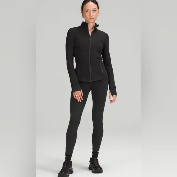Lululemon NWT Define Jacket Luon Size 0 Black Full zip up - Image 6