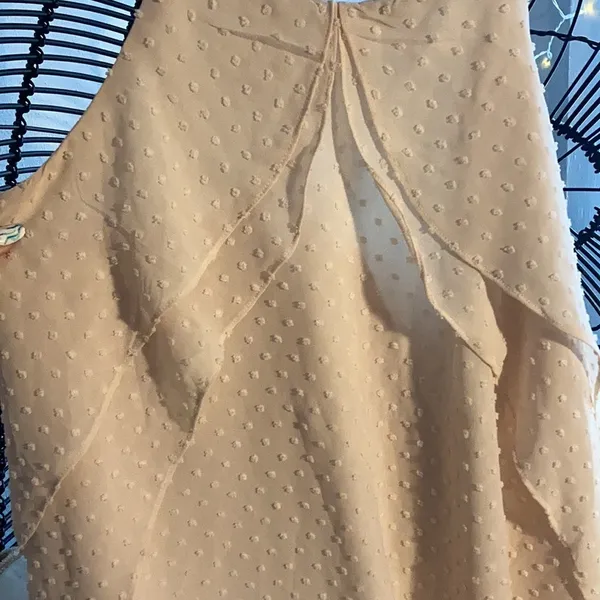 Umgee Cream Color Mini Cocktail Dress Size Small H - Image 2