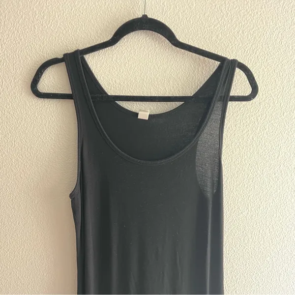 Old navy black long maxi dress size medium - Image 3