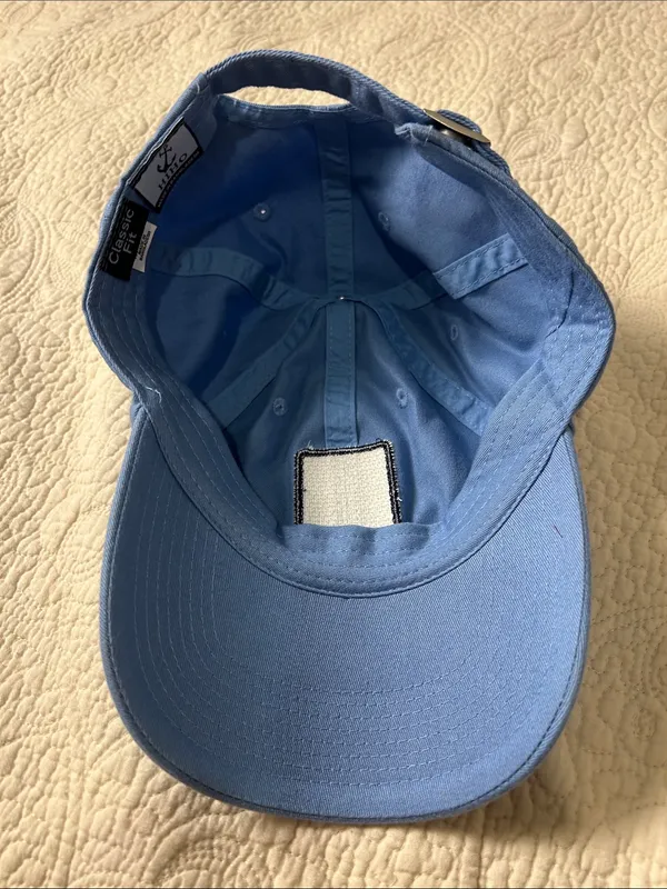 Light Blue Baseball Cap with Tropical Patch - Image 3