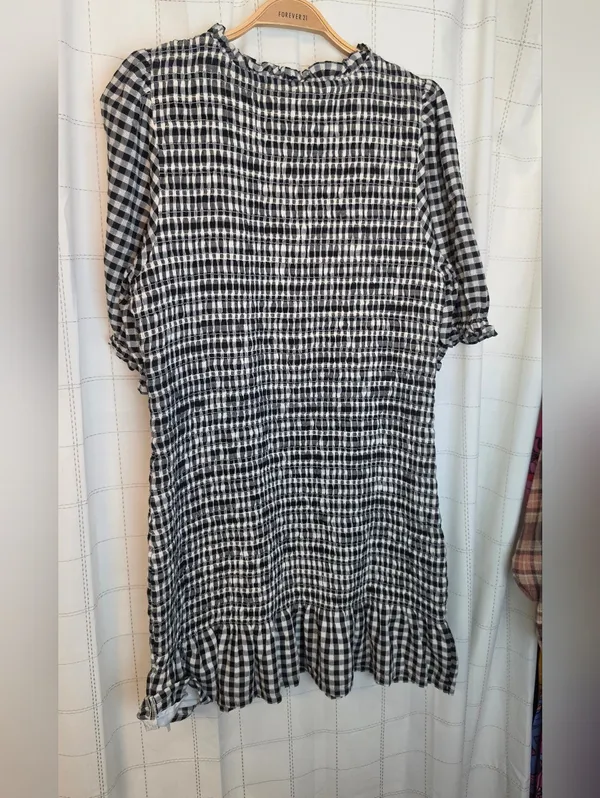 AE Puff Sleeve Smocked Mini Dress - Image 3