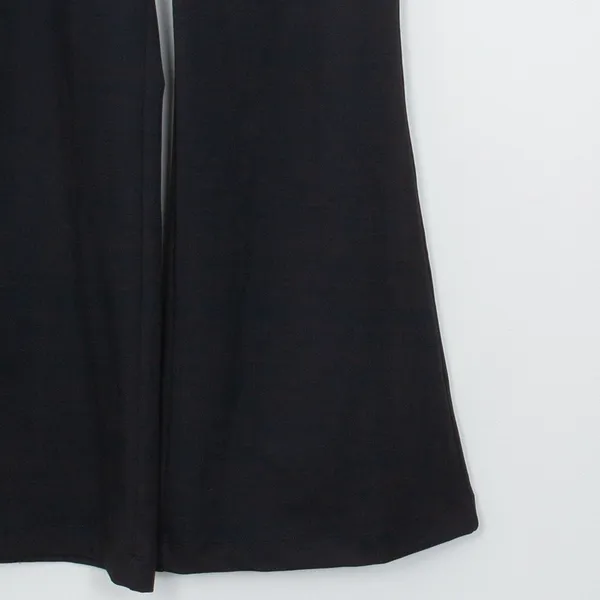 Halara Flex DayStretch High Waisted Pocket Work Flare Pants NWT Black‎ Size XS - Image 3