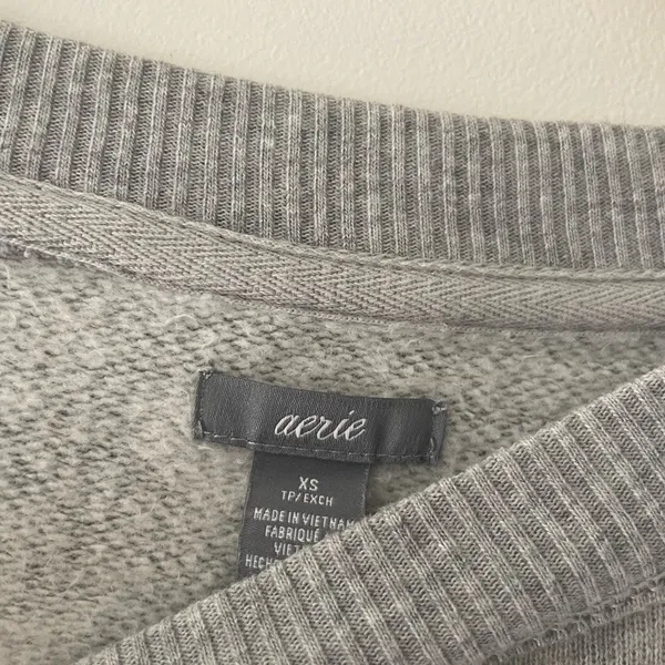 Aerie Oversized Camo Print‎ Crewneck Pullover Sweatshirt - Image 4