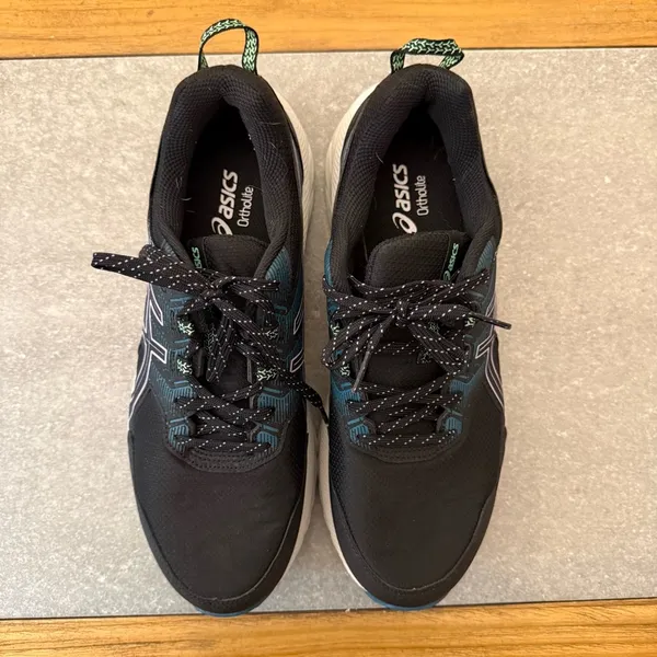 ASICS GEL Venture 9 Women's Trail Running Shoes Black Violet Blue Size 11 Wide - Image 4