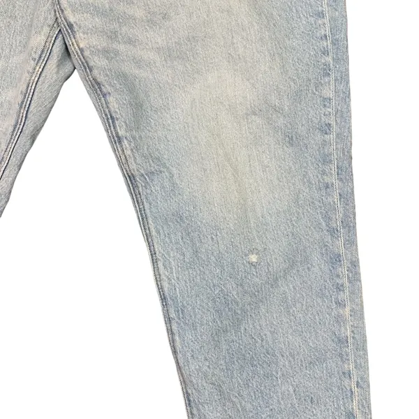 American Eagle Strigid Mom Light Wash High Rise Straight leg Jeans - Image 7