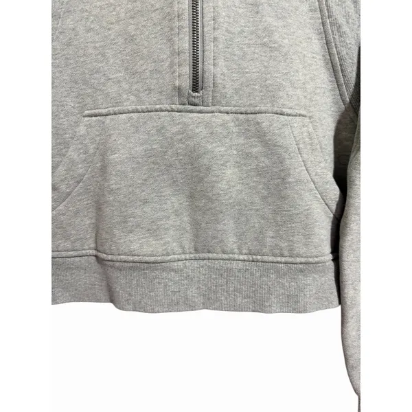 Lululemon Scuba Oversized Half Zip Hoodie Gray Women's Size XS/S‎ - Image 5