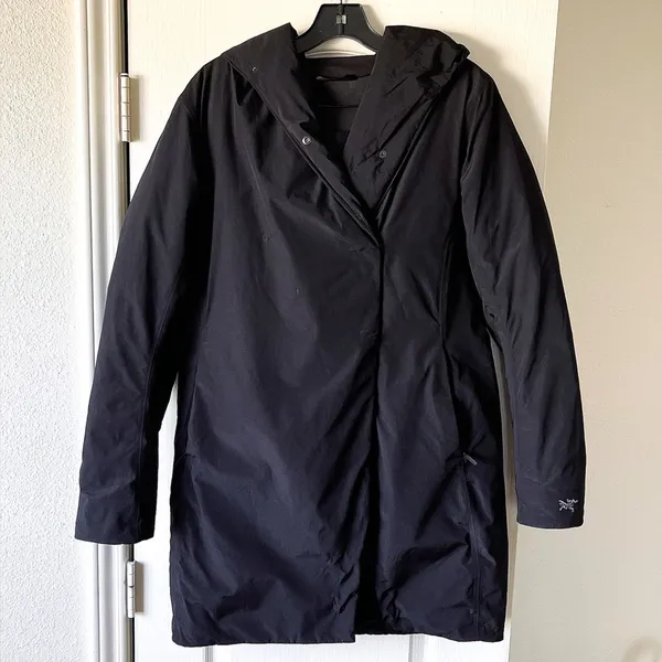 Arc’teryx Osanna Coat Gore-Tex Thermium Insulated Black Small‎ GUC - Image 3